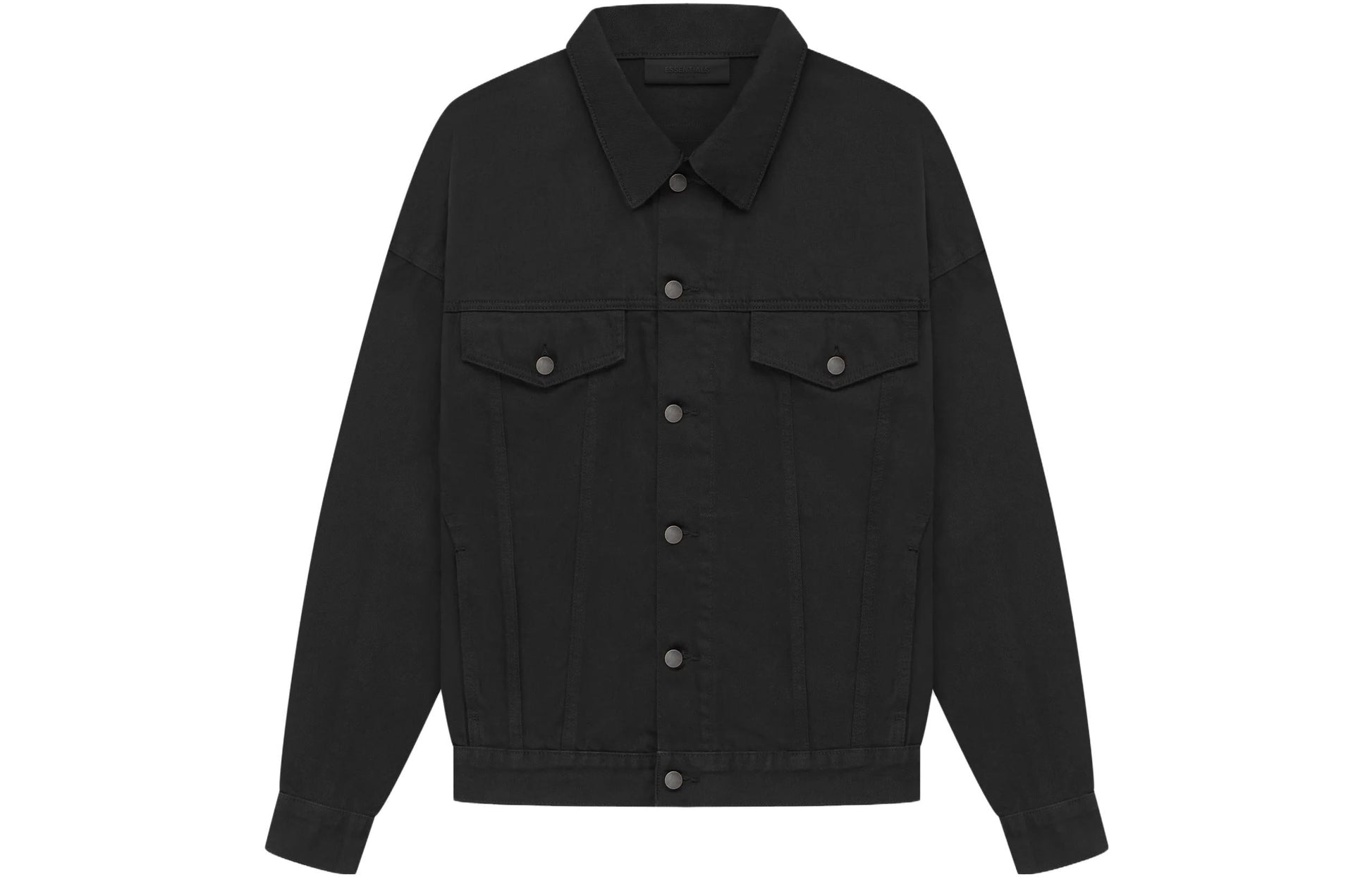 Fear of God Essentials The Black Collection Denim Jacket 'Jet Black' 202SP234270F