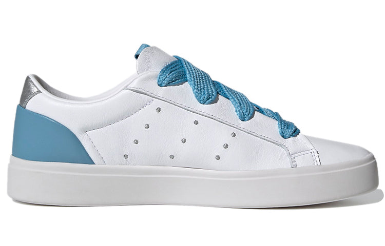 (WMNS) adidas originals Sleek White/Blue FY5037