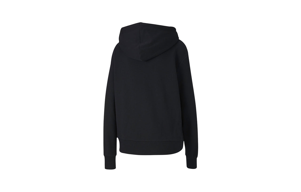 (WMNS) PUMA Casual Sports Black Hoodie 595915-71