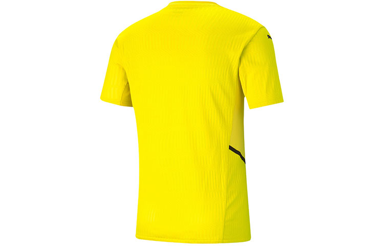 PUMA Teamcup Jersey Logo T-Shirt 'Yellow' 704386-07