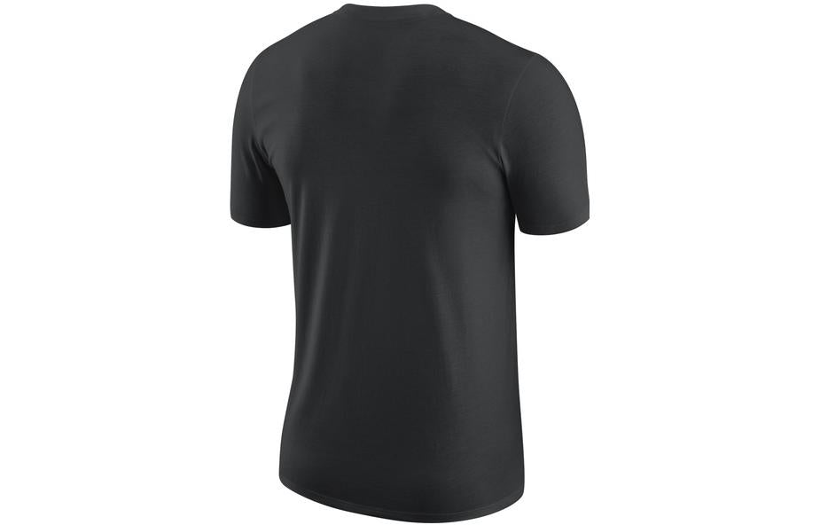 Men's Nike Logo Bear Head Printing Short Sleeve Gray Memphis Grizzlies Black T-Shirt CT9826-010