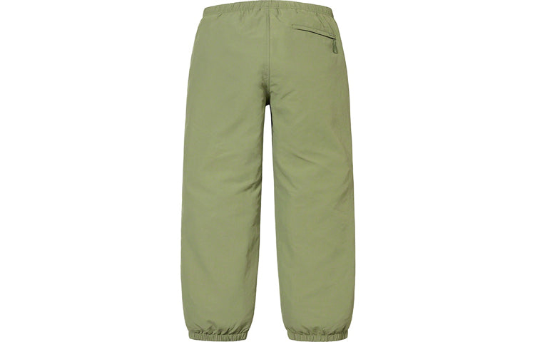 Supreme SS22 Week 12 Warm Up Pant Logo SUP-SS22-726-OLIGRN