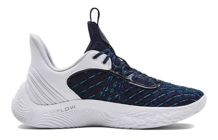 Under Armour Curry 9 Team 'White Midnight Navy' 3025631-101