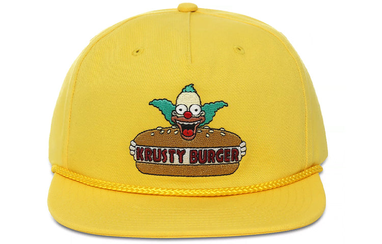 Vans x The Simpsons Krusty Burger Snapback 'Yellow' VN0A4TQEZW3