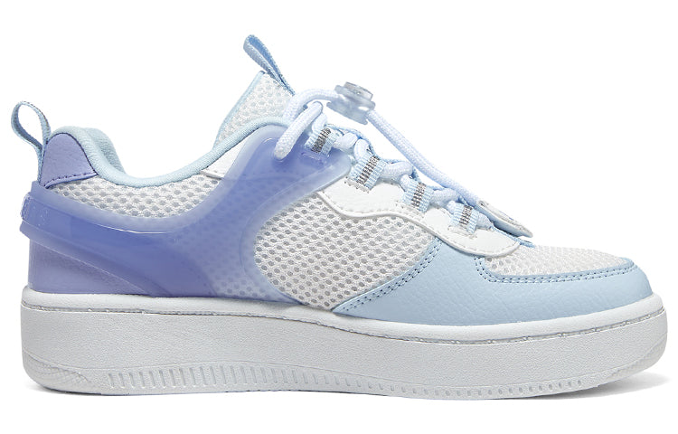 (GS) Skechers Casual Skateboard Shoes 'White Sky Blue' 310142L-WLB