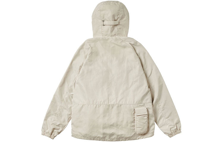 PALACE Pal Is Ace Jacket Logo Multiple Pockets hooded Zipper Unisex Khaki P20JK026