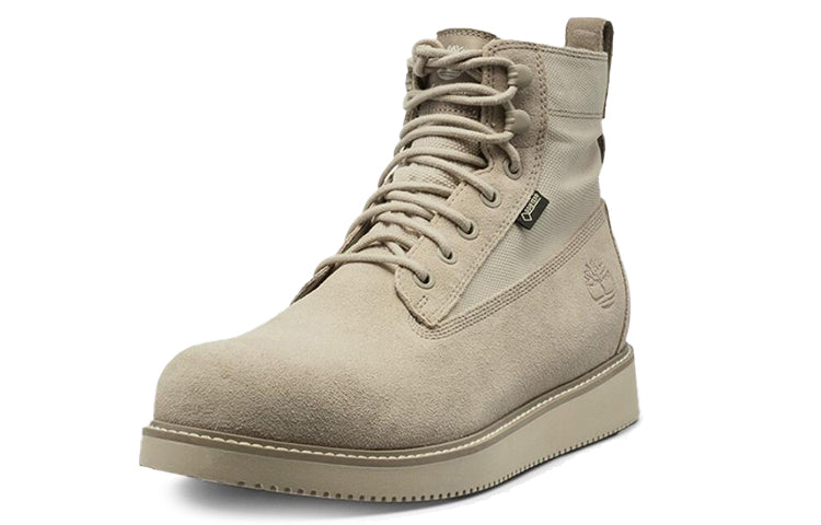 Timberland 6 Inch Premium Waterproof Vibram Wide-Fit Boots 'Beige' A2646