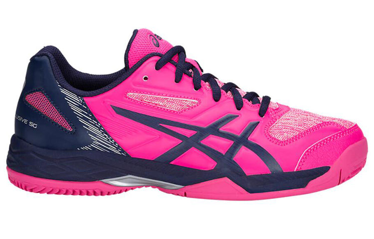 (WMNS) ASICS GelPadel Exclusive 5 SG Soft Ground 'Pink Blue' 1042A004-700
