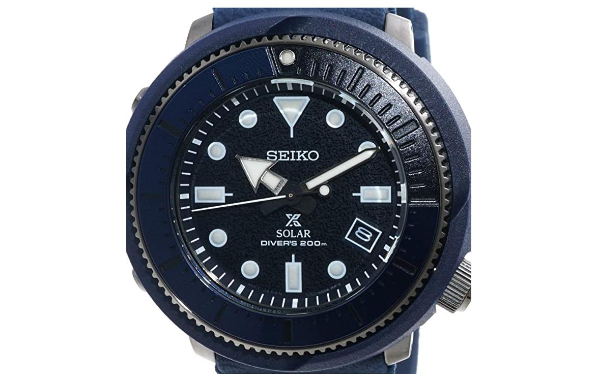 Men's SEIKO PROSPEX Street Series Sports quartz Solar Energy SNE533P1