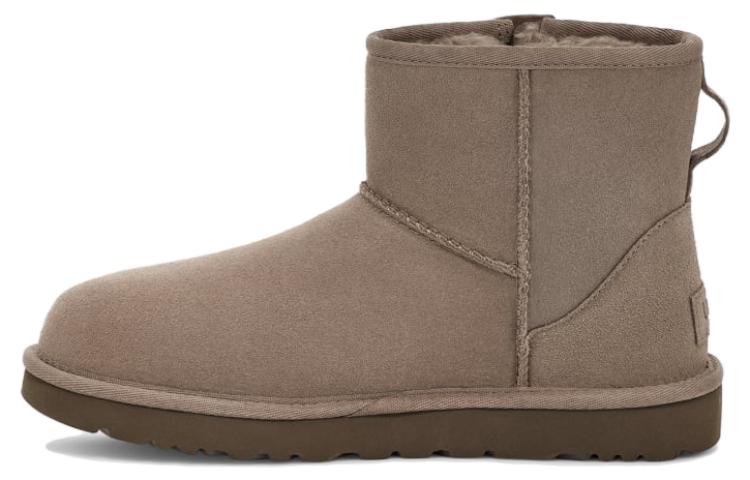 (WMNS) UGG Classic Mini Bailey Zip 'Beige Grey' 1151230-SKP