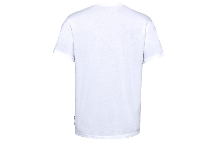 Men's Under Armour Alphabet Printing Short Sleeve White 1356998-100