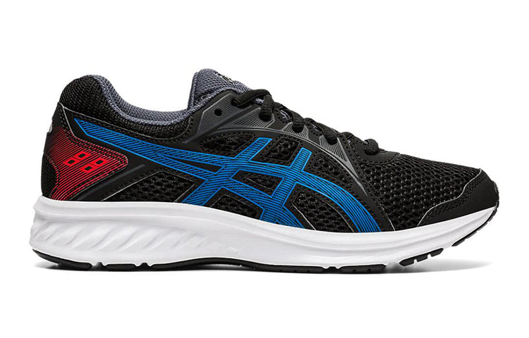 (GS) ASICS Jolt 2 Black/Blue/Red 1014A035-006