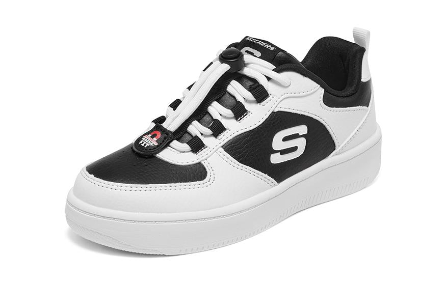 (GS) Skechers Sport Court 92 'White Black' 405232L-WBK
