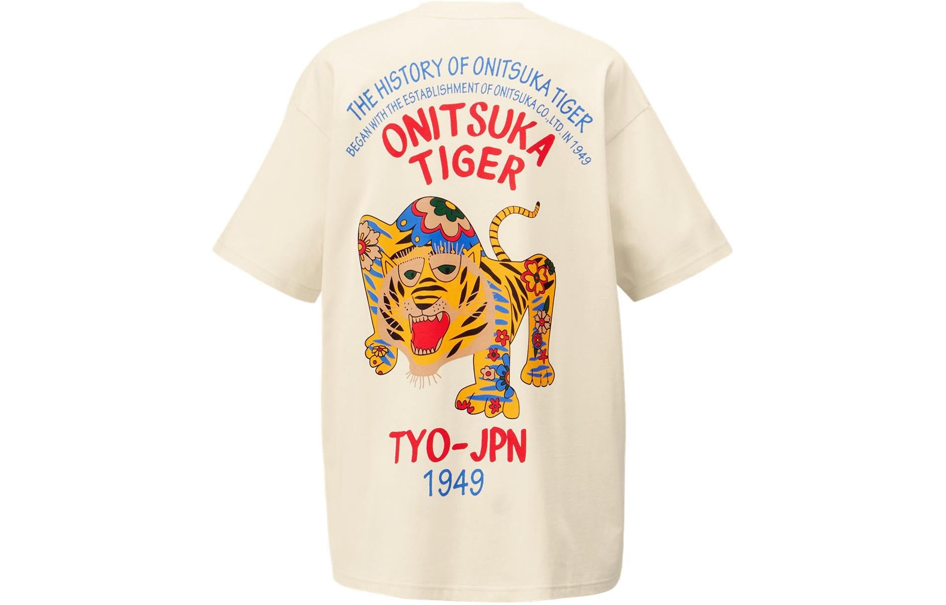 Onitsuka Tiger Graphic T-shirt 'Off White' 2183B304-700