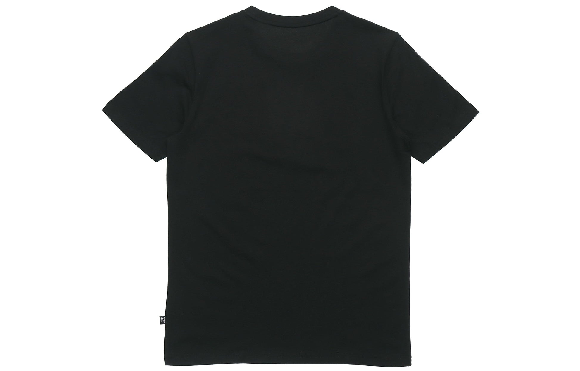 PUMA Bronzing Large Logo Printing Short Sleeve Black 586589-01