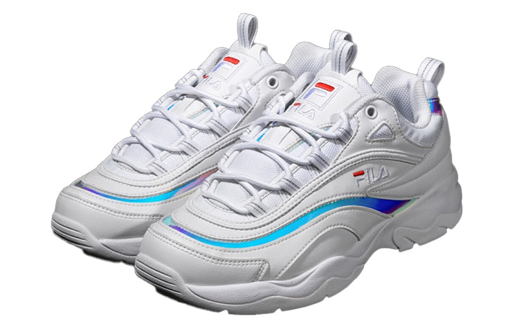 FILA Ray Prism Low-Top Running Shoes White 1RM01148_956