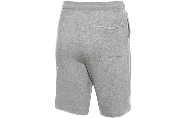 Nike Logo Printing Running Sports Short Pant Male Grey Gray AR2375-064