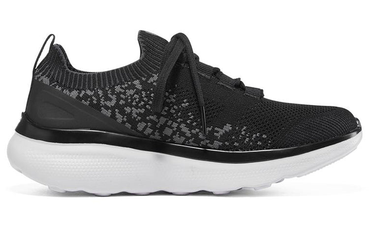 (WMNS) Skechers Go Run Motion Low Black 128433-BLK