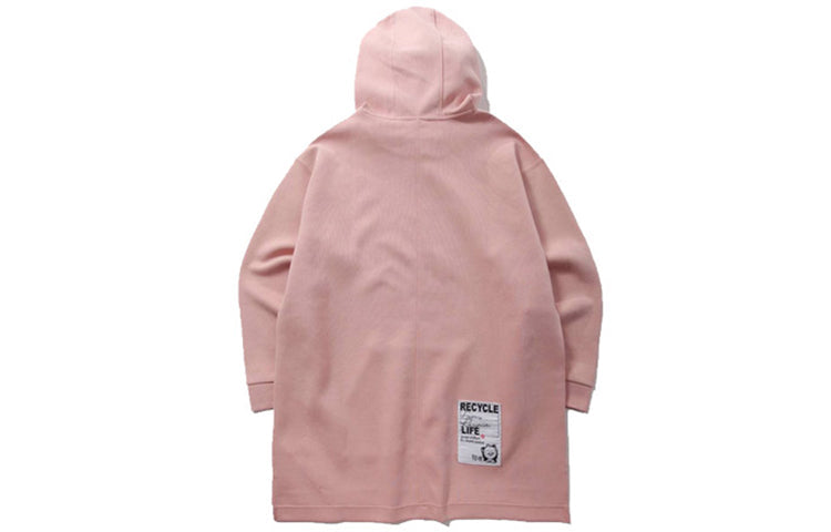 Li-Ning x Series Loose Pullover Hoodie Pink AWDP974-3