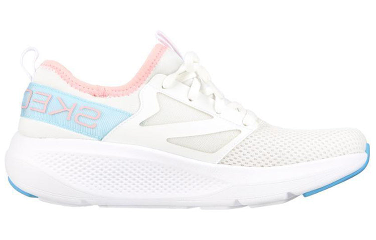 (WMNS) Skechers Go Run Elevate Quick Stride 'White Blue' 128317-WPK