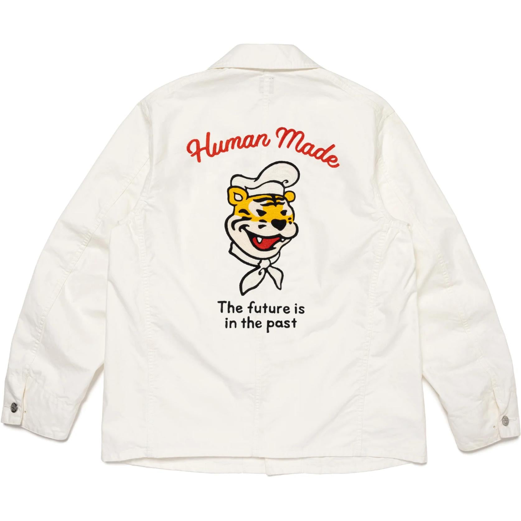 HUMAN MADE Factory Jacket 'White' HM27JK022