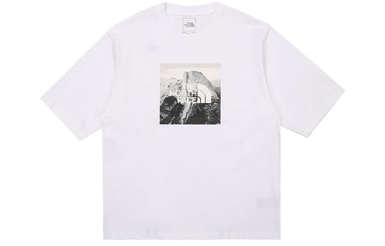 THE NORTH FACE Printed Short-Sleeved White NF0A499VFN41