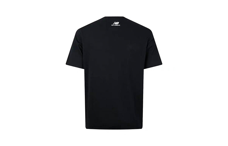 New Balance Men's New Balance Athleisure Casual Sports Short Sleeve Black NCNEA2N041-BK