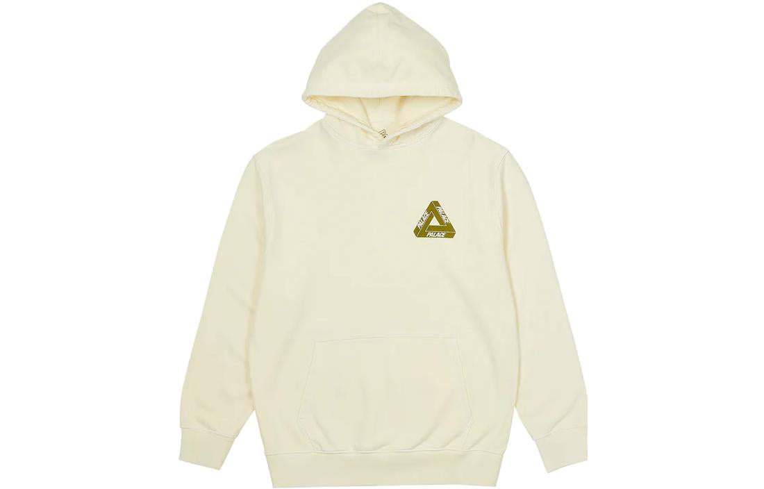 Palace Reacto Tri-ferg Hoodie 'Beige' P24CS077