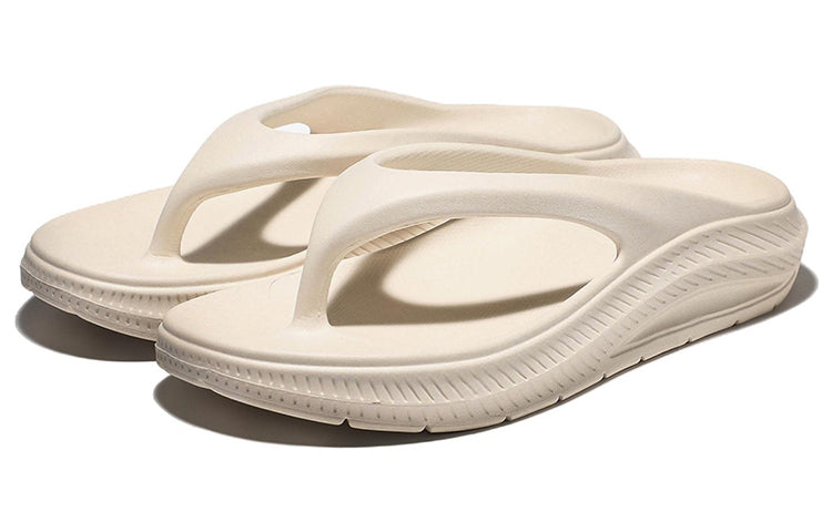 FILA Fong Song Platform Flip-Flops Unisex Beige Korean Version 1SM01945E_920