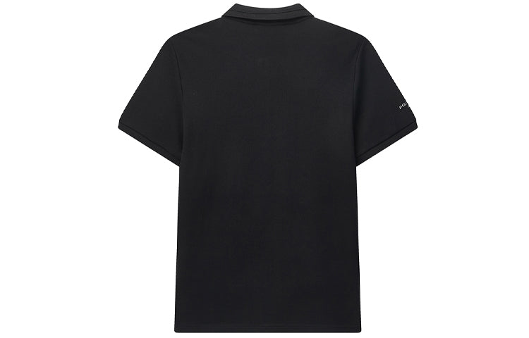 FILA Short Sleeve POLO Stylish Simplicity Sports Short Sleeve Black F11M028171F