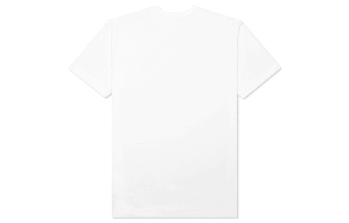 COMME des GARCONS PLAY Camouflage Two Heats Logo Tee 'White' AZ-T246-051-1