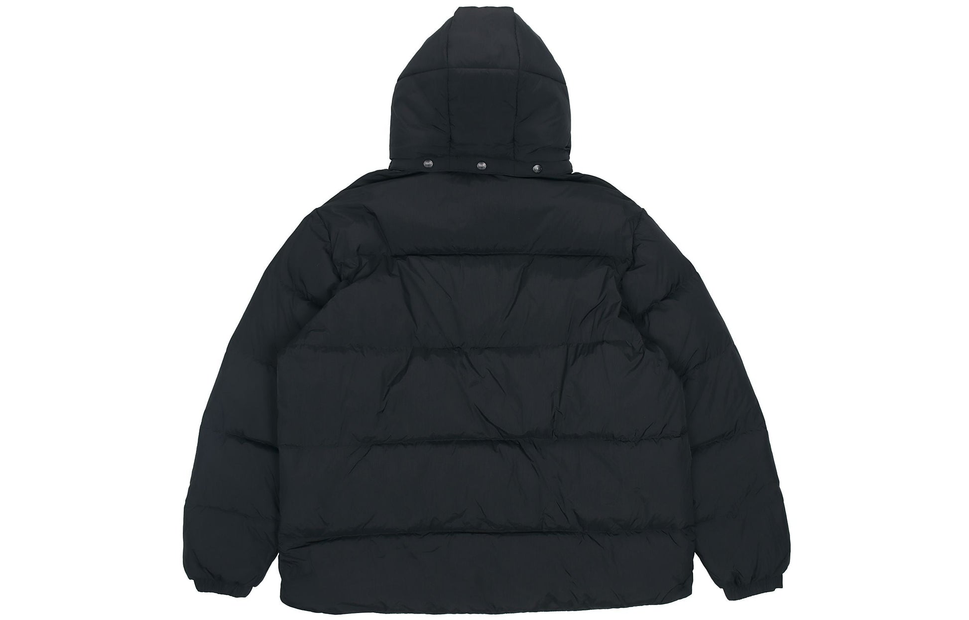 adidas originals Solid Color hooded down Jacket Black H13564