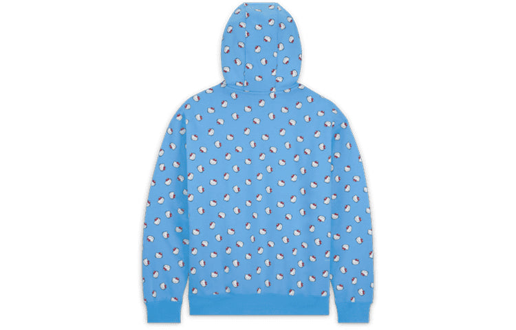 Nike x Hello Kitty Full Print Hoodie Asia Sizing 'Blue' DR5516-412