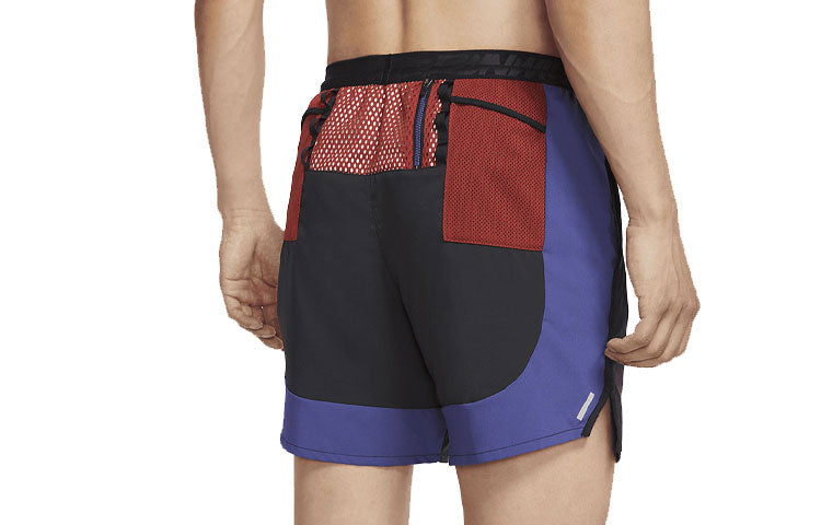 Nike Flex Stride Wild Run TrainingSport Muli-Functional Pockets Fast-Dry Shorts Men s PurpleGrey Purplegray DA0992-510