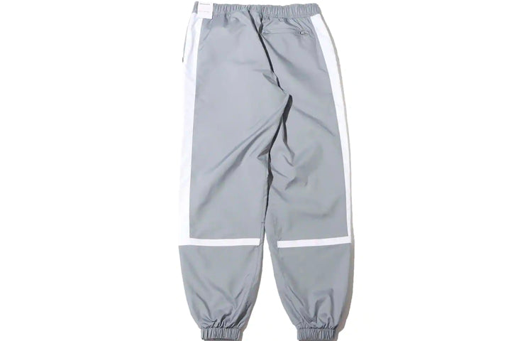 Men's Air Jordan Casual Contrast Color Stitching Sports Pants/Trousers/Joggers Gray DJ0390-090