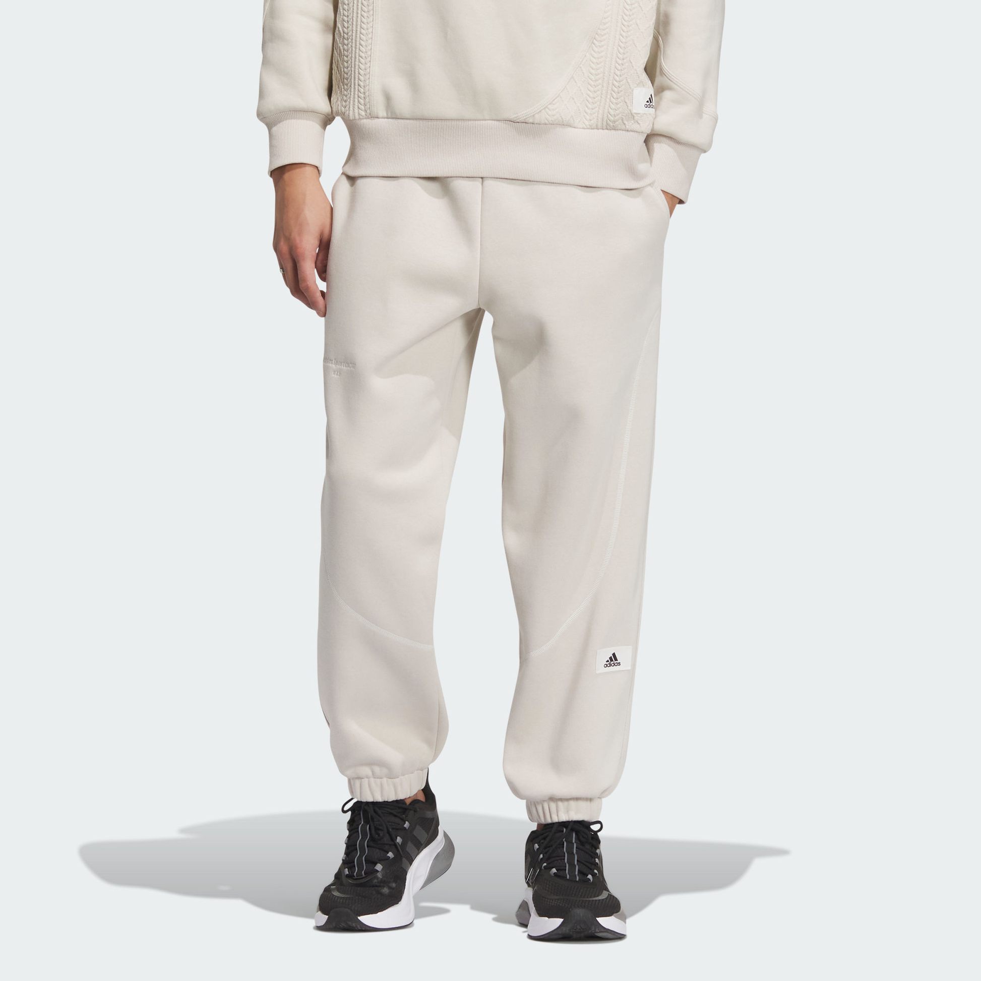 adidas St Side Knit Pants 'White' IP4976