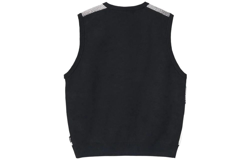 Stussy Photo Jacquard Vest 'Black' 117155