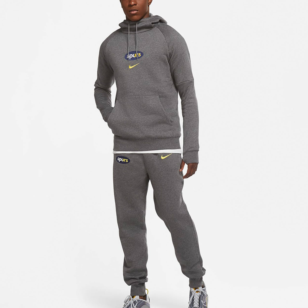 Nike Tottenham Hotspur Spurs Hoodie 'Carbon Black' CK9371-071