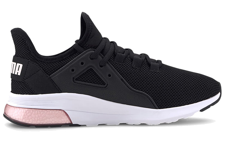 PUMA Electron Street Low-cut Running Shoes Black/White/Pink 367309-12
