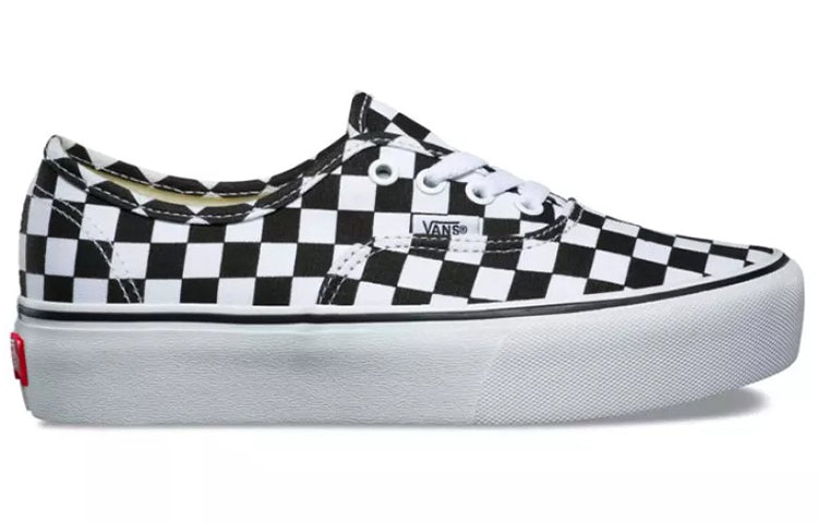 (WMNS) Vans Authentic Platform 'Checkerboard' VN0A3AV8QXH
