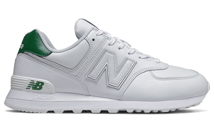 New Balance 574 Series White/Green ML574SNB