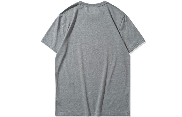 Li-Ning way of wade Wade Series Logo Minimalistic Short Sleeve Gray ATSL055-9