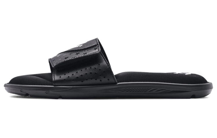 Under Armour Ignite Freedom Slides 'Black White' 3025686-001