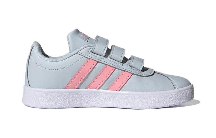 (PS) adidas VL Court 2.0 'Blue Pink' FY9272