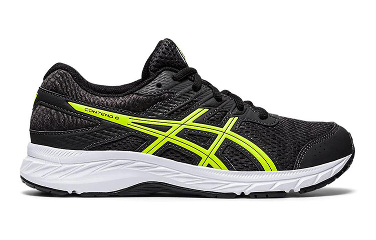 (GS) ASICS Gel-Contend 6 'Graphite Safety Yellow' 1014A086-023