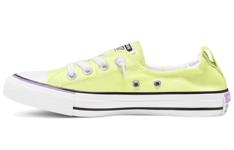 (WMNS) Converse Chuck Taylor All Star Shoreline Slip-On Fluorescence Yellow Sneakers 567732F