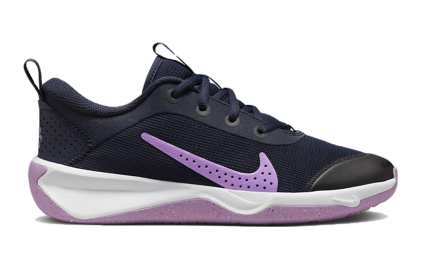 (GS) Nike Omni Multi-Court 'Obsidian Rush Fuchsia' DM9027-401