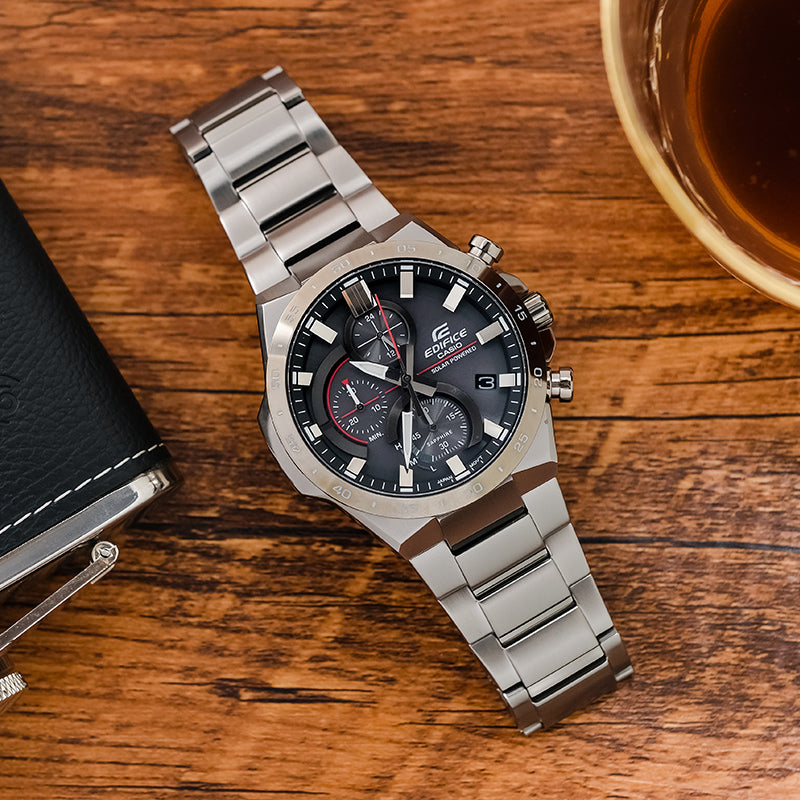Casio Edifice Business Analog Watch 'Silver Black' EFB-690SBC-1AVUPR