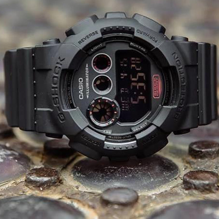 CASIO G-Shock Digital 'Black' GD-120MB-1