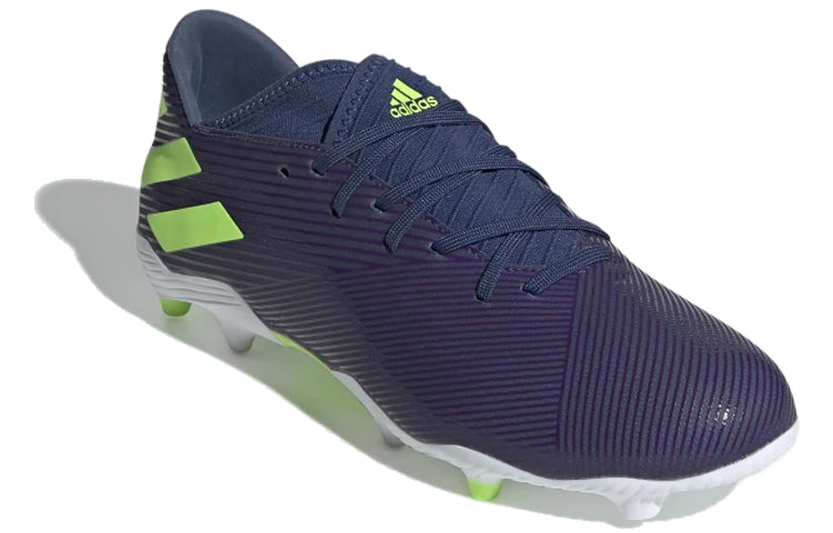 adidas x Messi Nemeziz 19.3 FG 'Tech Indigo Signal Green' EF1806